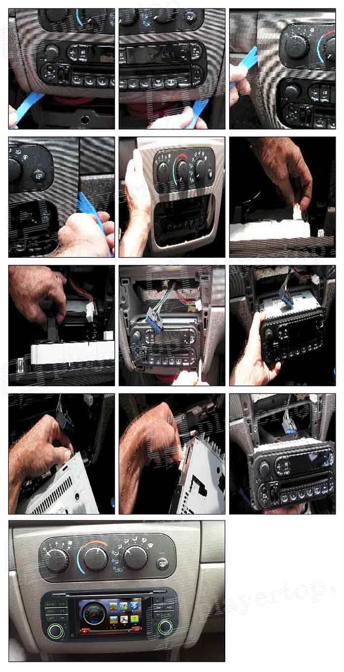 branchement autoradio dodge stratus